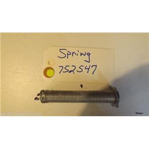 BOSCH DISHWASHER 752547 spring   used part