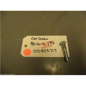 SNOW BLOWER STD523717 Cap Screw 3/8-16 X 1 3/4 NEW W/O BOX