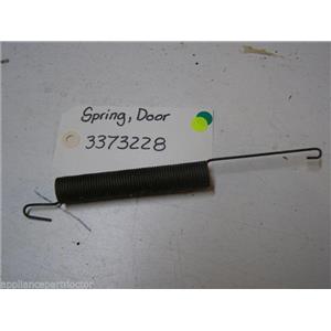 WHIRLPOOL DISHWASHER 3373228 DOOR SPRING USED PART ASSEMBLY