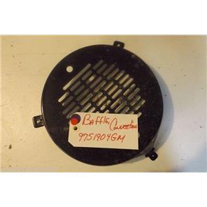 KITCHENAID STOVE 9751904GM Baffle, Convection USED PART