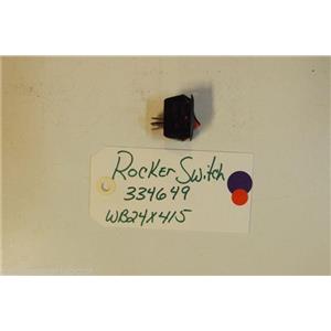 KENMORE STOVE 334649   WB24X415  Rocker switch    16a 125v   10a  250v   2 prong