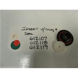 Bosch Cooktop Stove 612107 612118 612119 INSERT with o ring & seal NEW W/O BOX
