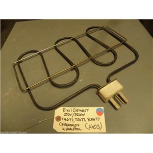 NOS Chromalox Whirlpool Broil Element CH677 TS677 YCH677 250v/3200w