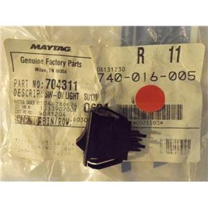JENN AIR KENMORE STOVE 704311  Switch, Rocker (blk)   NEW IN BOX