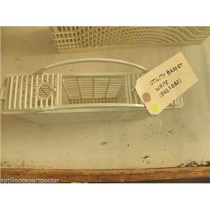 FRIGIDIARE DISHWASHER 154238801 WHITE UTILITY BASKET BASKET USED PART ASSEMBLY