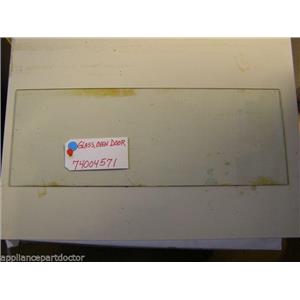 MAYTAG STOVE 74004571  Glass, Oven Door   USED