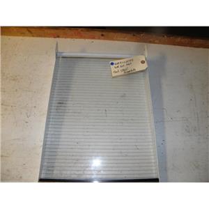 GE REFRIGERATOR WR71X2177 WR32X1069 CANT GLASS COMPLETE SHELF USED PART F/S