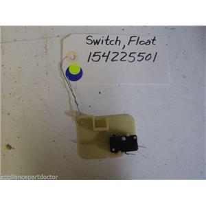 White Consolidated Dishwasher 154225501 Switch,float  used part