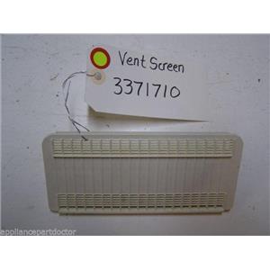 KENMORE DISHWASHER 3371710 VENT SCREEN USED PART ASSEMBLY