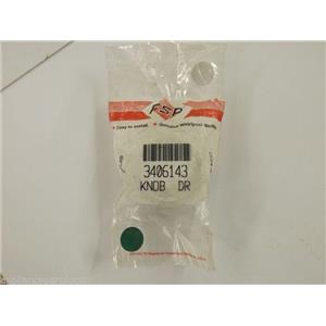 FSP Whirlpool Dryer  3406143  KNOB  NEW IN BOX