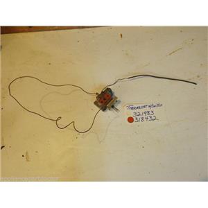 KENMORE STOVE 321983  318432 Thermostat W/Switch   USED  PART