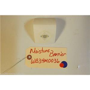 KENMORE STOVE WB34M0036  Moisture barrier   USED PART
