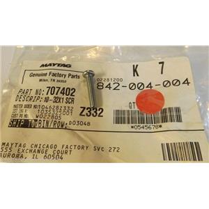 WHIRLPOOL AMANA STOVE 707402 Screw Screw NEW IN BAG