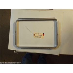 KITCHENAID STOVE 9781602 Frame, Window USED