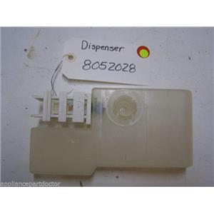 KENMORE DISHWASHER 8052028 DISPENSER USED PART ASSEMBLY