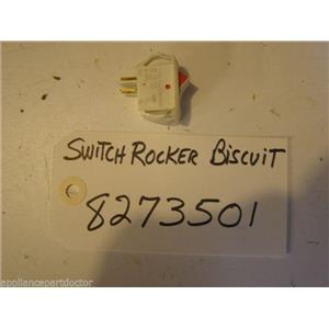 WHIRLPOOL STOVE 8273501  Switch, Rocker (biscuit) USED