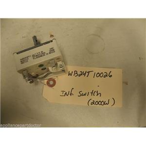 STOVE WB24T10026 2000W INF CONTROL SWITCH USED PART ASSEMBLY
