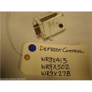 GE REFRIGERATOR WR9X413 WR9X502 WR9X278 DEFROST CONTROL USED PART ASSEMBLY