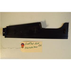 FRIGIDAIRE  STOVE 316026900    End Cap, Black, Rh   used