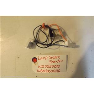 GE STOVE WB08K0010  WB08K0006 Lamp socket, starter   USED PART