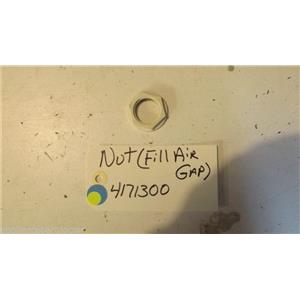 KITCHEN AID Dishwasher 4171300 Nut (fill Air Gap) USED PART