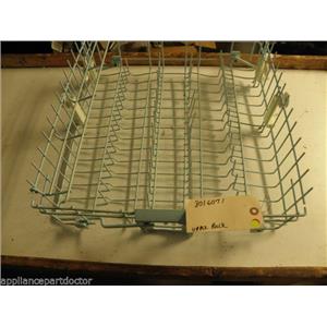 FRIGIDIARE DISHWASHER 8016071 UPPER DISHRACK USED PART ASSEMBLY