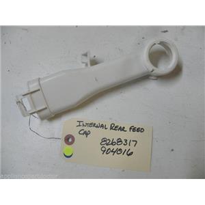 KENMORE DISHWASHER 8268317 904016 INTERNAL REAR FEED CAP USED PART ASSEMBLY