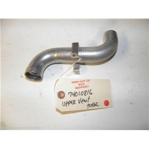 WHIRLPOOL RANGE 74010816 VENT UPPER TUBE NEW W/O BOX FREE SHIPPING