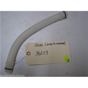 BOSCH DISHWASHER 361113 HOSE USED PART ASSEMBLY