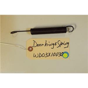 GE DISHWASHER WD03X10030 Door hinge spring   USED PART