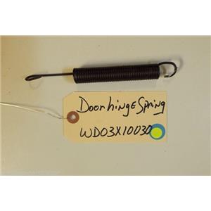 GE DISHWASHER WD03X10030 Door hinge spring   USED PART