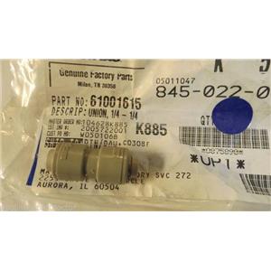 MAYTAG WHIRLPOOL AMANA JENN AIR REFRIGERATOR 61001615 Tubing Coupler  NEW IN BAG