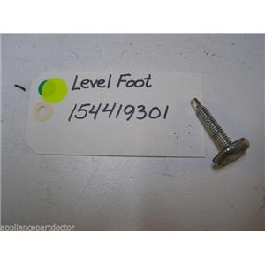 ELECTROLUX DISHWASHER 154419301 LEVEL FOOT USED PART ASSEMBLY