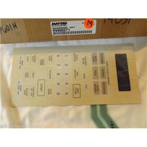 MAYTAG/AMANA MICROWAVE R9900271 Membrane, Key   NEW IN BOX