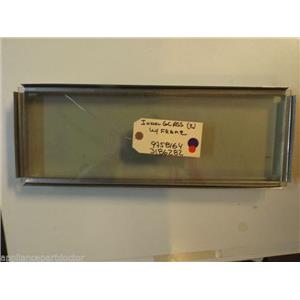 WHIRLPOOL  STOVE   9758164 3186282 Glass, Inner (2) &  Frame, Glass  used part