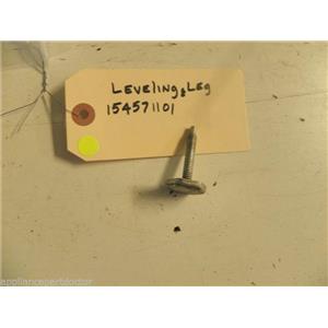 FRIGIDIARE DISHWASHER 154571101 LEVELING LEG USED PART ASSEMBLY