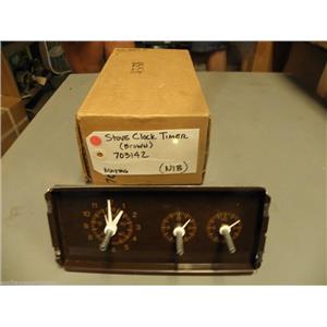 Maytag Stove 703142 Clock Timer (brown) NEW IN BOX