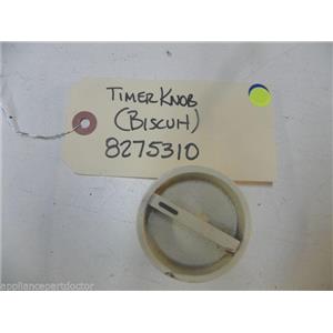 WHIRLPOOL DISHWASHER 8275310 BISCUIT TIMER KNOB USED PART ASSEMBLY