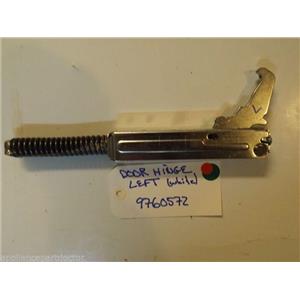 WHIRLPOOL STOVE 9760572 Hinge, Door (white Lh)   used