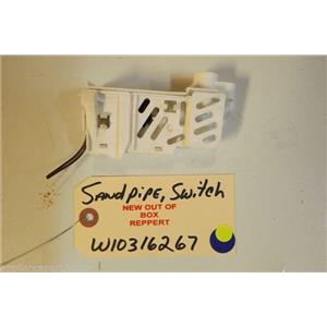 KENMORE DISHWASHER W10316267  Sand pipe, switch    NEW W/O BOX