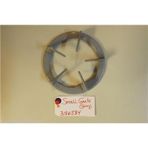 KITCHENAID STOVE 3186584 3186672   Small Grate (gray)   USED PART