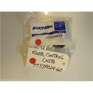 Maytag Stove  7737P024-60  Knob, Control   NEW IN BOX