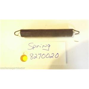 KENMORE DISHWASHER 8270020 spring  used part