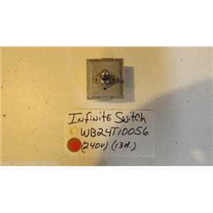 KENMORE  OVEN  WB24T10056 infinite switch (240v) (13a) used part