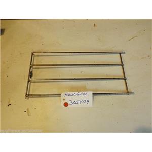 KENMORE STOVE 305409  Rack Guide  USED  PART