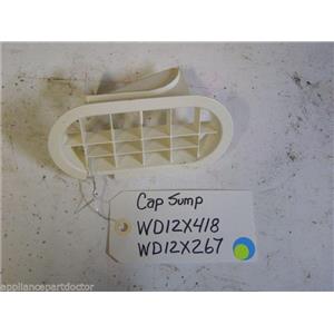 GE DISHWASHER WD12X418 WD12X267 Cap Sump  USED PART