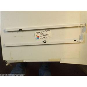 AMANA STOVE 31944505W 31944501W Trim, Side Door Lt & Rt (wht)  USED