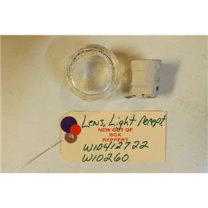 MAYTAG STOVE W10412722    W10260    Lens, Light  recepticle    NEW W/O BOX