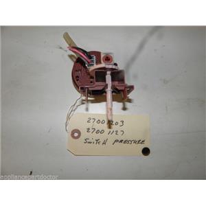 MAYTAG WASHER 27001203 27001127 PRESSURE SWITCH USED PART ASSEMBLY FREE SHIPPING