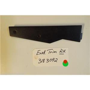 ROPER  Stove 3183092 End Trim R.h. USED PART